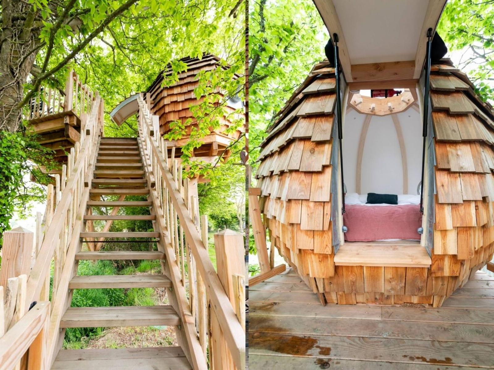La Ville Es Renais - Ferme Et Maison D'Hotes Insolite Еркі Екстер'єр фото